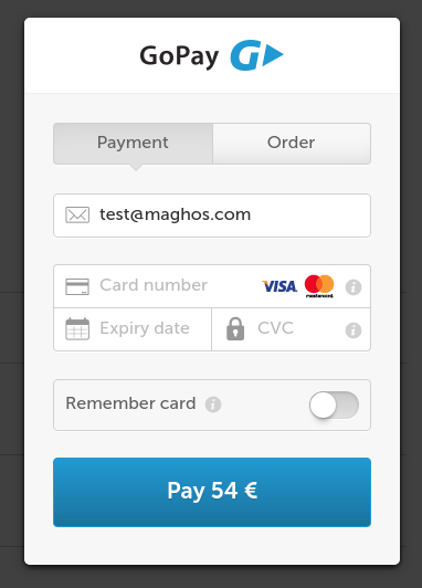 GoPay payment gateway